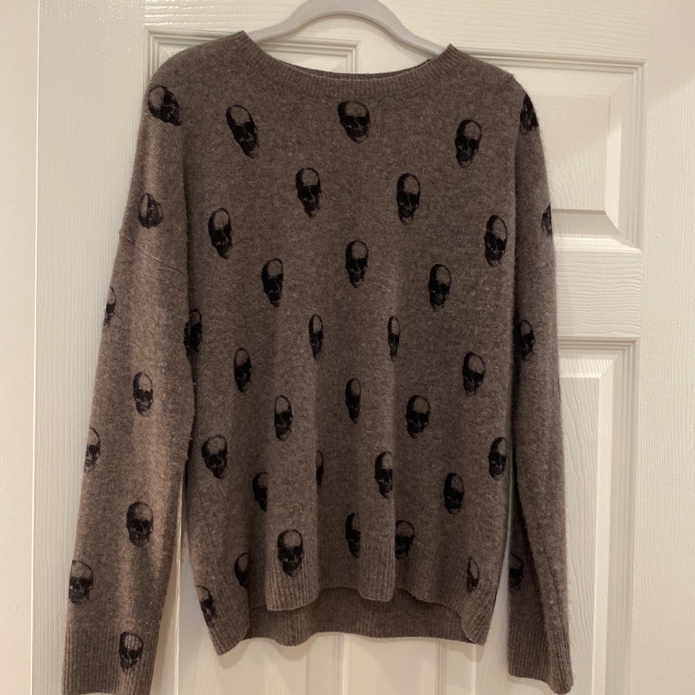 Skull cashmere sweater